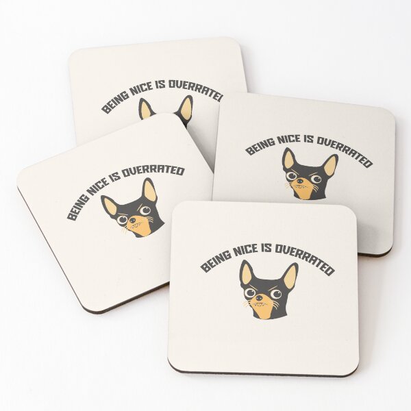 Item preview, Being Nice is Overrated Illustration designed and sold by beboplab.