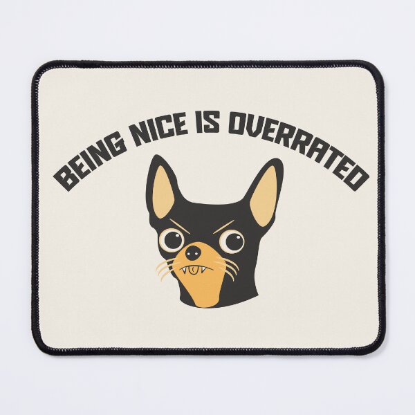 Item preview, Being Nice is Overrated Illustration designed and sold by beboplab.