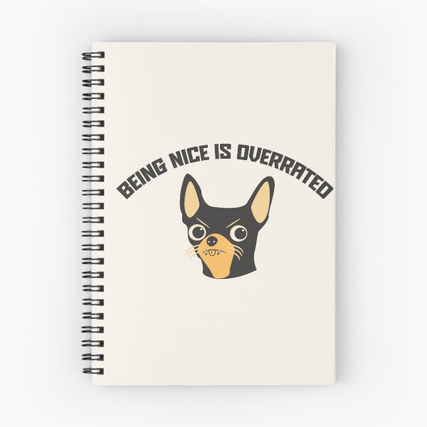 Item preview, Being Nice is Overrated Illustration designed and sold by beboplab.