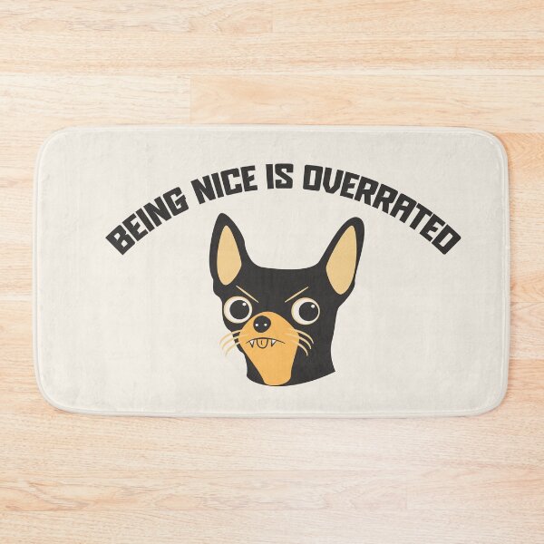 Item preview, Being Nice is Overrated Illustration designed and sold by beboplab.