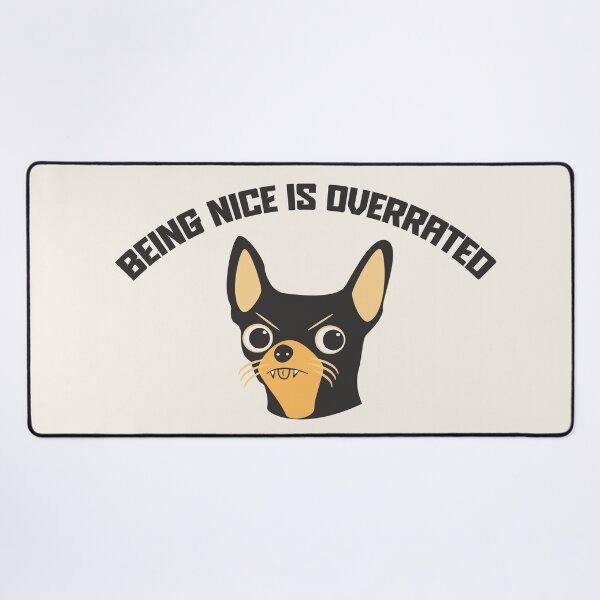 Item preview, Being Nice is Overrated Illustration designed and sold by beboplab.