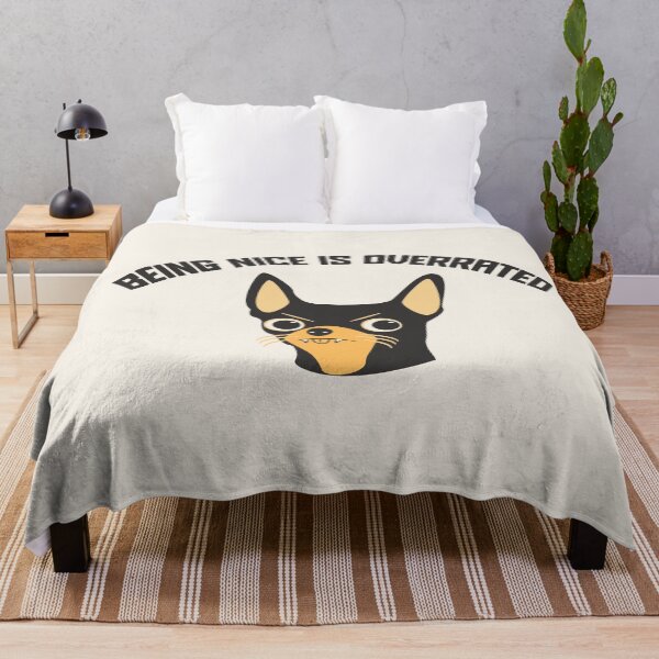 Item preview, Being Nice is Overrated Illustration designed and sold by beboplab.