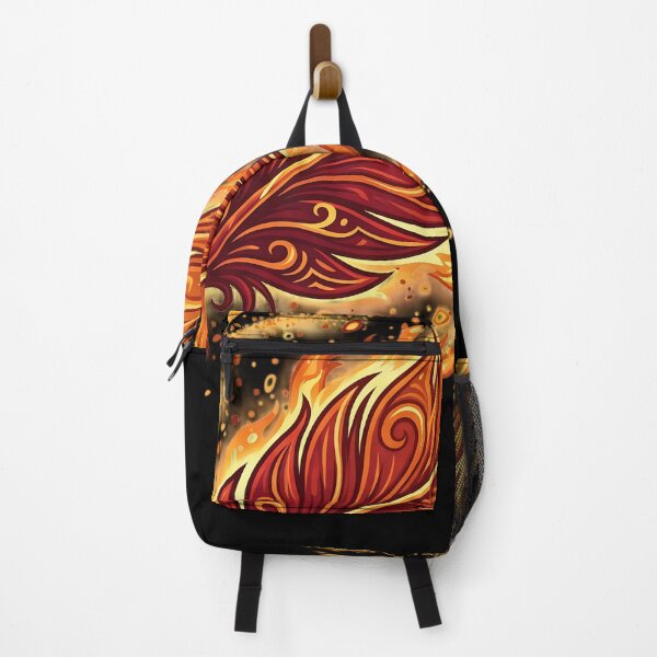 Item preview, Mythical Flaming Phoenix Feather of Rebirth - Fire Quill Fantasy Art designed and sold by KreonaTime.