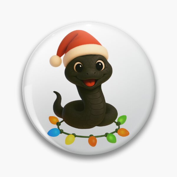 Item preview, Christmas Black Rat Snake designed and sold by Sillytoe.