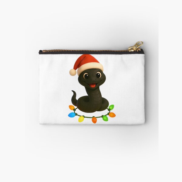 Item preview, Christmas Black Rat Snake designed and sold by Sillytoe.