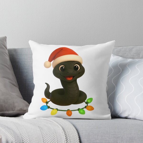 Item preview, Christmas Black Rat Snake designed and sold by Sillytoe.