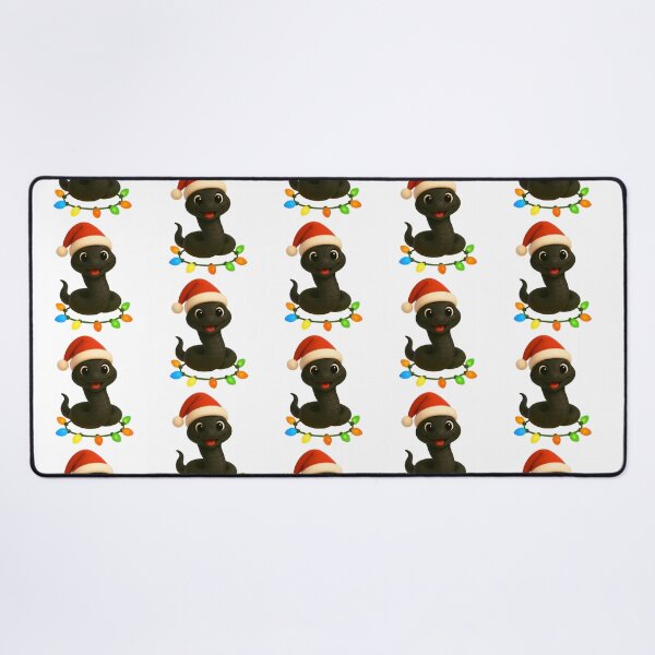 Item preview, Christmas Black Rat Snake designed and sold by Sillytoe.