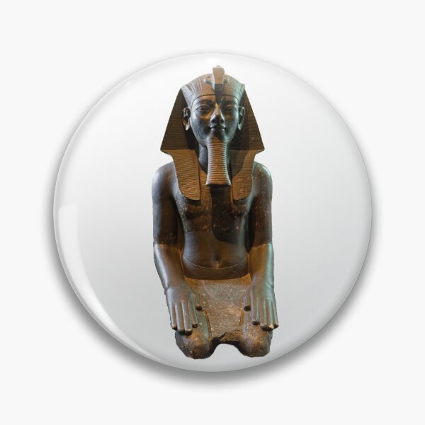 Item preview, Granite ancient egyptian  pharaoh statue designed and sold by stevepaint.