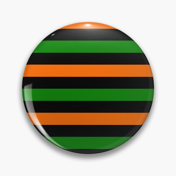 Item preview, Orange And Green Stripes Design Black  designed and sold by PatternTitan.