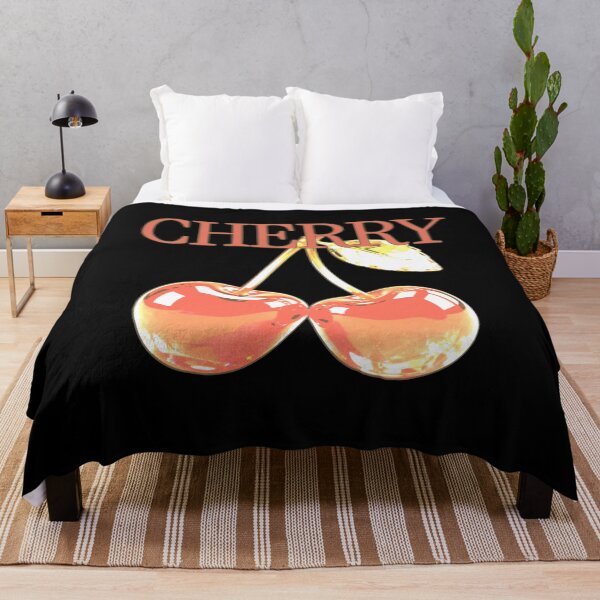 Item preview, Glossy Red Cherries Aesthetic Cherry Design designed and sold by FeverVoid.
