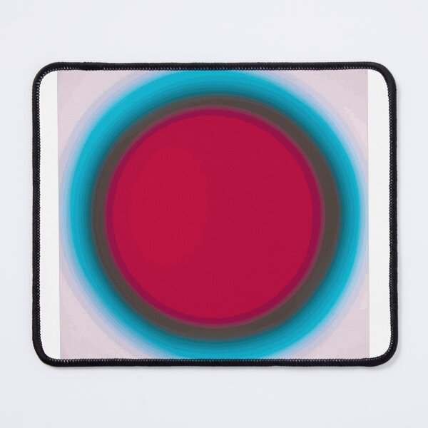 Item preview, red cicle in blue ring designed and sold by CallieBird.