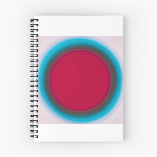 Item preview, red cicle in blue ring designed and sold by CallieBird.