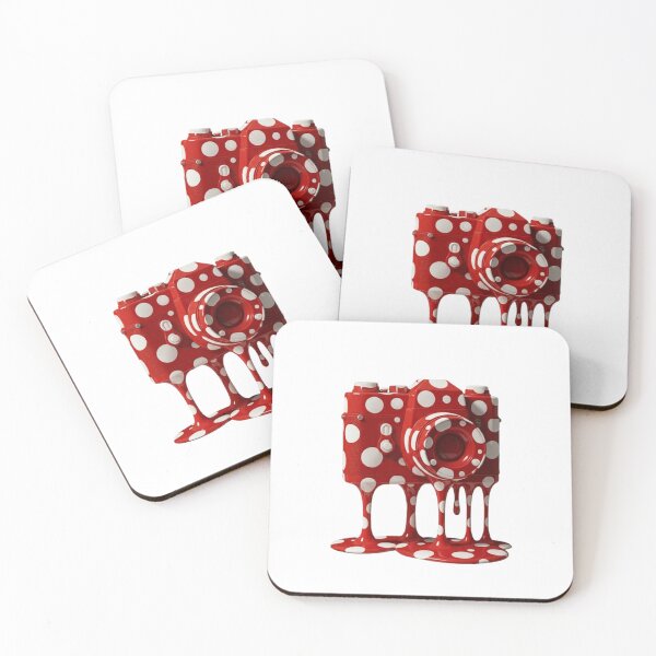 Item preview, Melting Polka Dot Camera Retro Pop Art designed and sold by YourColorsWall.