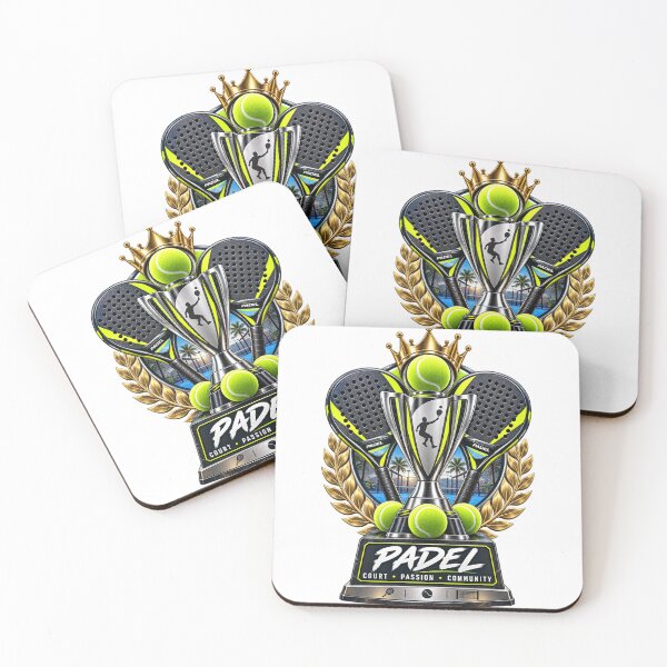 Item preview, Padel Crown Trophy Court Passion Community designed and sold by Rhubarb Bridge Merch.