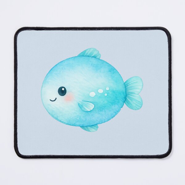 Item preview, Round Cute Sea Creature designed and sold by DariaCraft.
