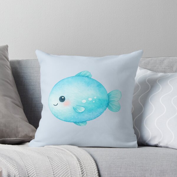 Item preview, Round Cute Sea Creature designed and sold by DariaCraft.