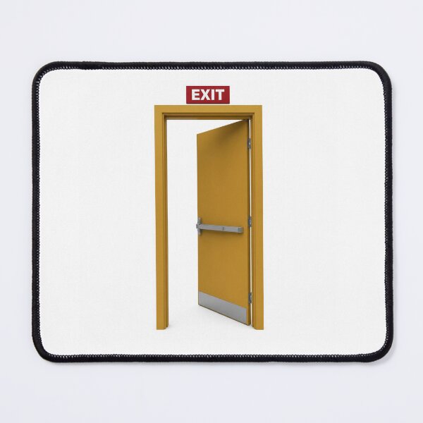 Item preview, Open Yellow Exit Door Minimalist Concept designed and sold by LenNo9881.