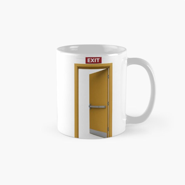 Item preview, Open Yellow Exit Door Minimalist Concept designed and sold by LenNo9881.
