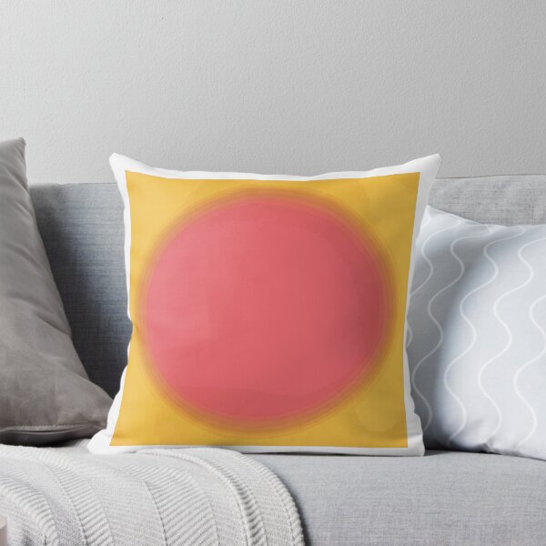 Item preview, pink circle on the yellow background designed and sold by CallieBird.
