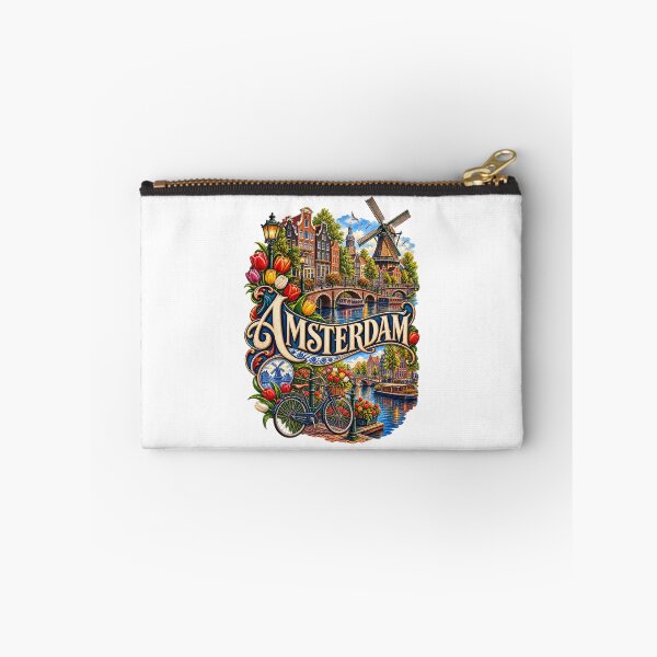 Item preview, Amsterdam Canal City Art Illustration designed and sold by GraffiCity.