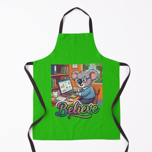 Item preview, Believe In Your Success Koala Busness llustration designed and sold by Northern Glow Art.