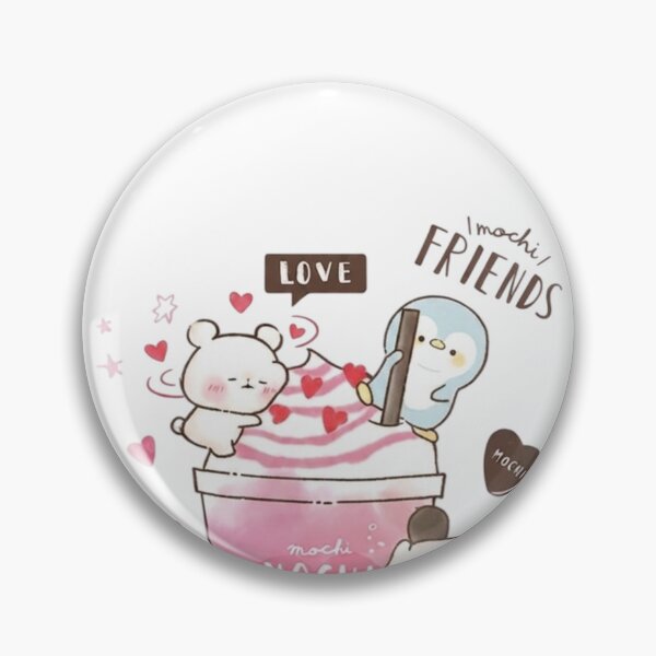 Item preview, Kawaii Mochi Friends – Cute Panda, Bear & Penguin Café  designed and sold by Valiabeth.
