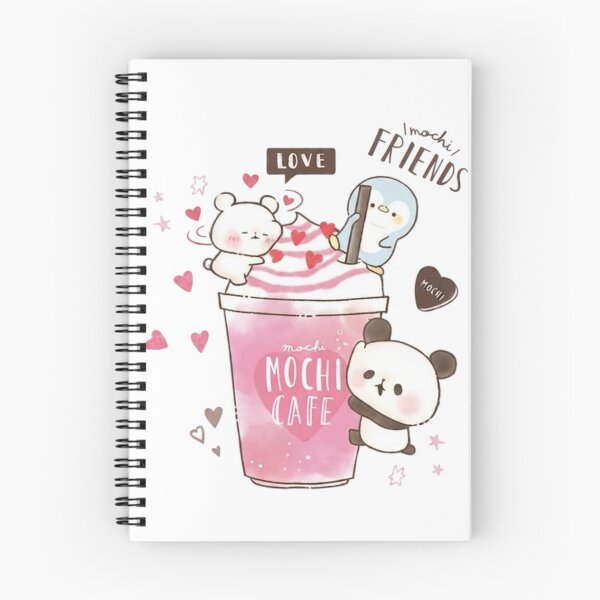 Item preview, Kawaii Mochi Friends – Cute Panda, Bear & Penguin Café  designed and sold by Valiabeth.
