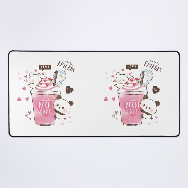 Item preview, Kawaii Mochi Friends – Cute Panda, Bear & Penguin Café designed and sold by Valiabeth.