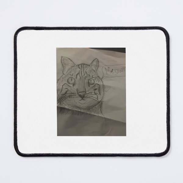 Item preview, Cat Face Pencil Sketch designed and sold by Gracesartstudio.