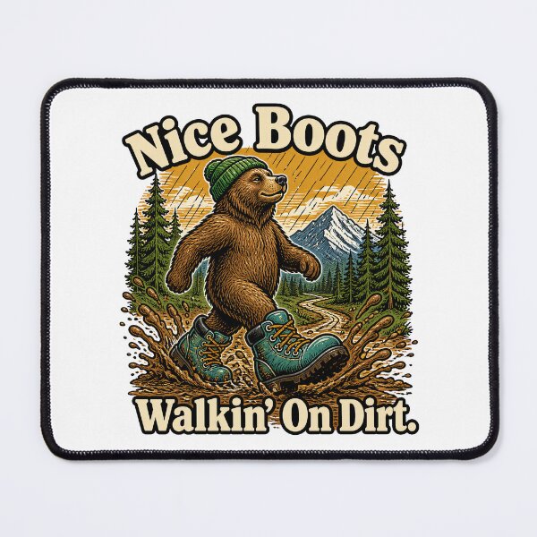 Item preview, Walkin On Dirt Bear designed and sold by TeeARTHY.