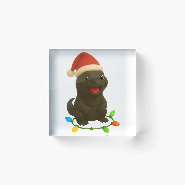 Item preview, Christmas Black Throat Monitor designed and sold by Sillytoe.