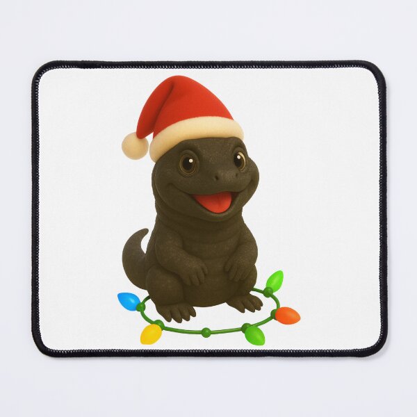 Item preview, Christmas Black Throat Monitor designed and sold by Sillytoe.