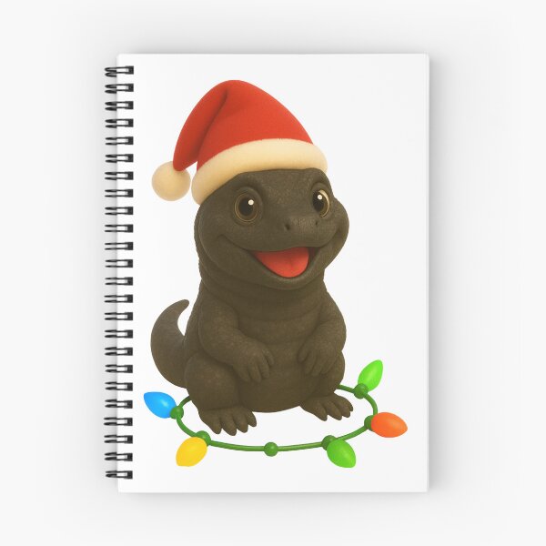 Item preview, Christmas Black Throat Monitor designed and sold by Sillytoe.