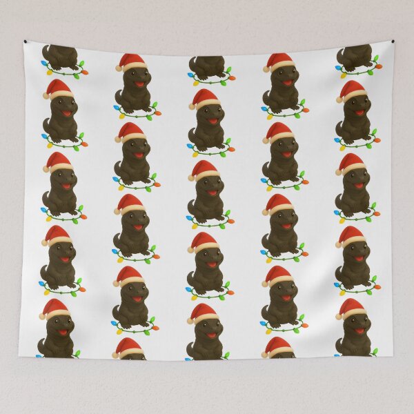 Item preview, Christmas Black Throat Monitor designed and sold by Sillytoe.