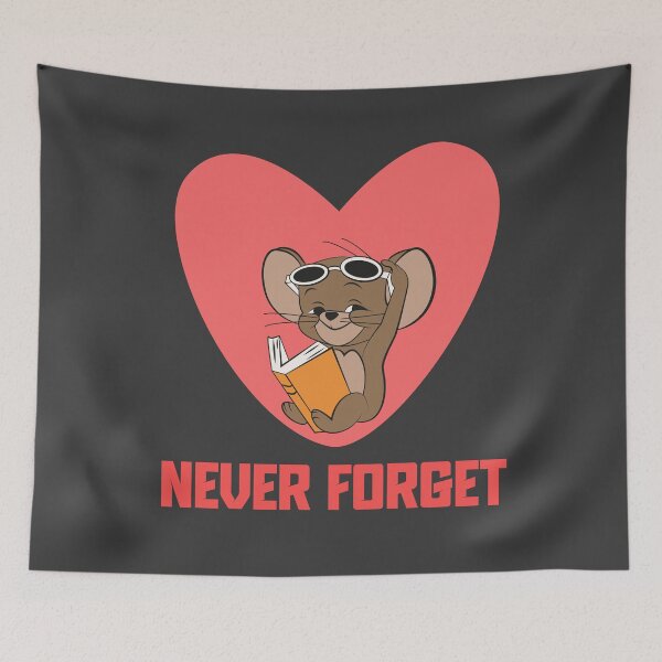 Item preview, Never Forget Nostalgic Book Lover Illustration designed and sold by beboplab.