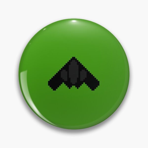 Item preview, Pixel Art Stealth Fighter Jet designed and sold by BifrostGames.