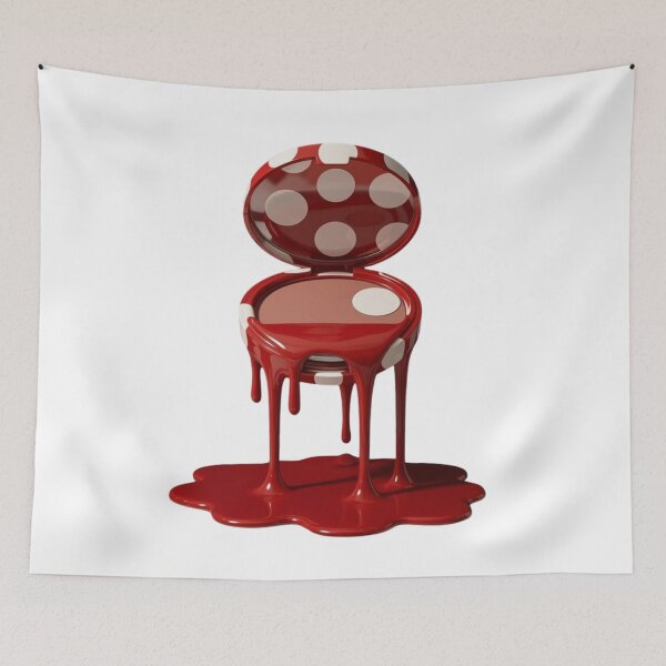 Item preview, Melting Polka Dot Makeup Compact Pop Art designed and sold by YourColorsWall.
