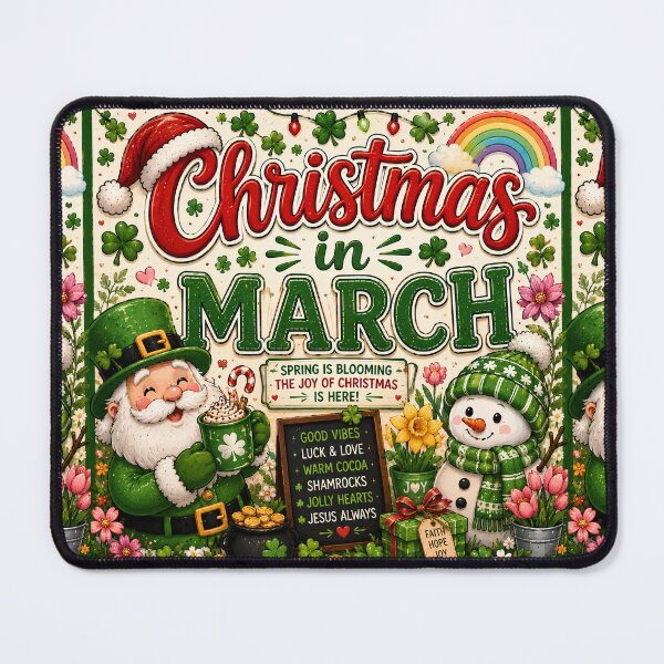Item preview, Christmas in March – Shamrocks & Christmas Joy designed and sold by FindYouByZ.