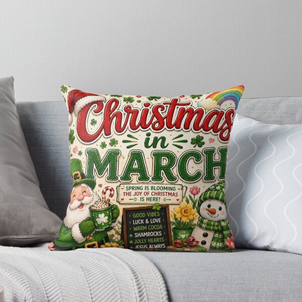 Item preview, Christmas in March – Shamrocks & Christmas Joy designed and sold by FindYouByZ.