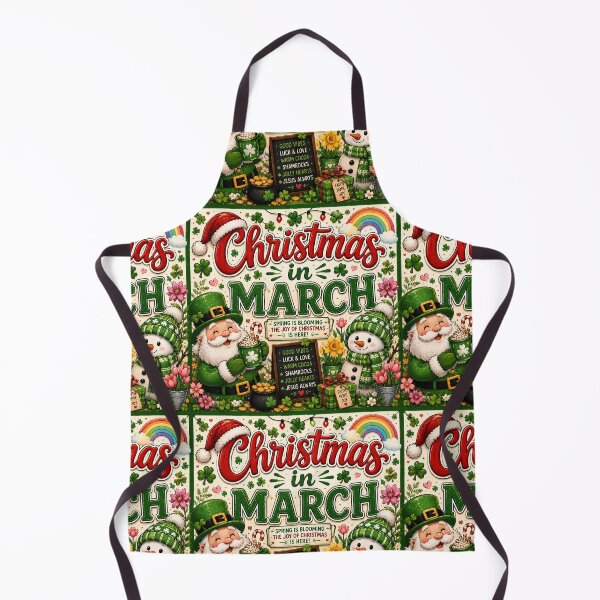Item preview, Christmas in March – Shamrocks & Christmas Joy designed and sold by FindYouByZ.