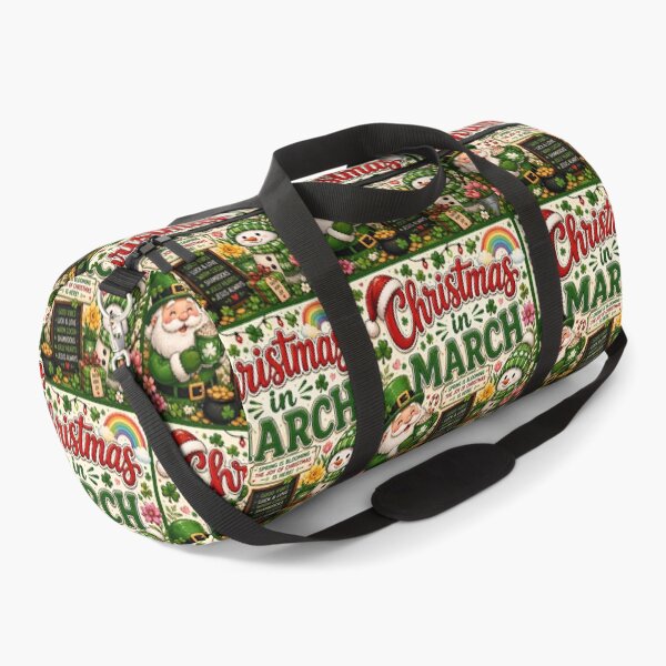 Item preview, Christmas in March – Shamrocks & Christmas Joy designed and sold by FindYouByZ.