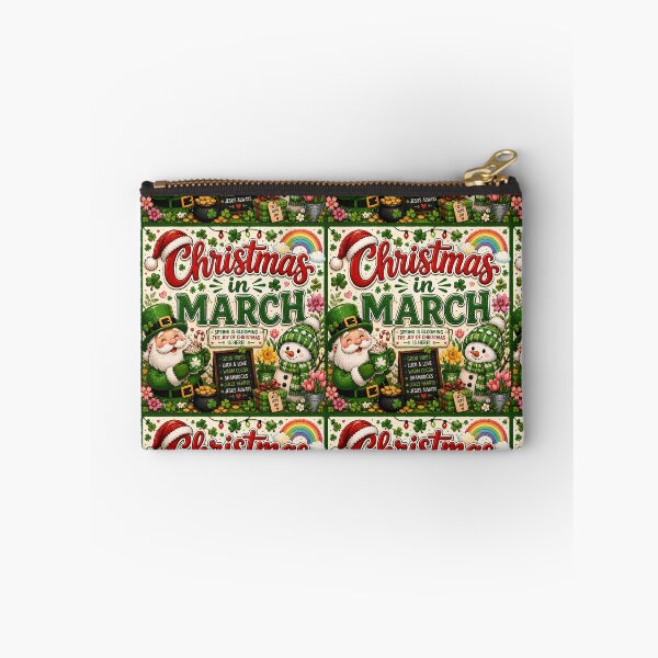 Item preview, Christmas in March – Shamrocks & Christmas Joy designed and sold by FindYouByZ.