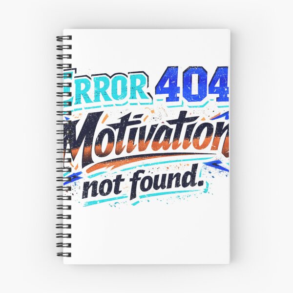 Item preview, "Error 404: Motivation not found." designed and sold by josesouza.