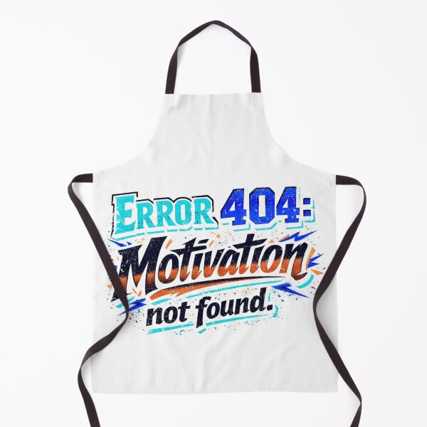 Item preview, "Error 404: Motivation not found." designed and sold by josesouza.