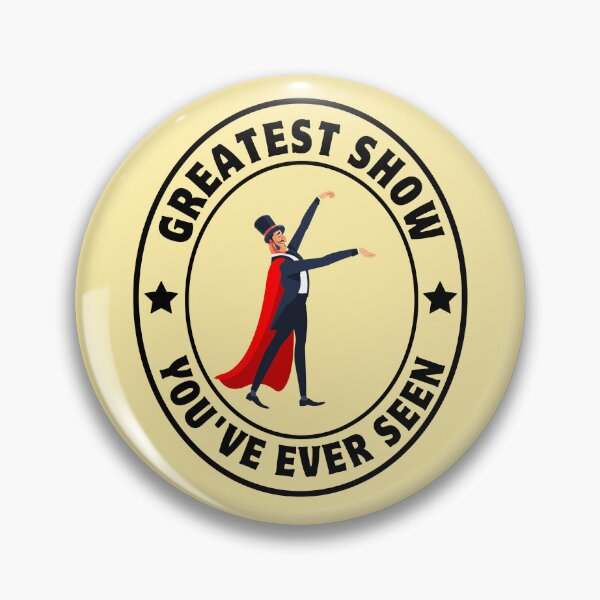 Item preview, Ringmaster Circus Badge designed and sold by creativerooney.