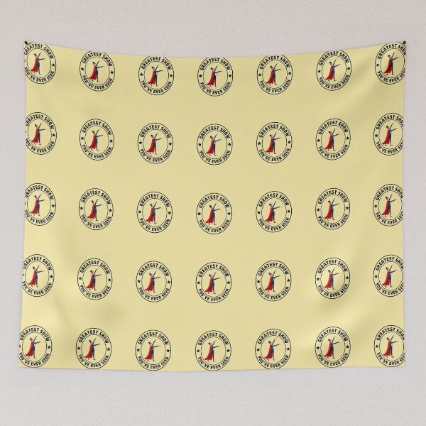 Item preview, Greatest Show You've Ever Seen Ringmaster Circus Badge designed and sold by creativerooney.