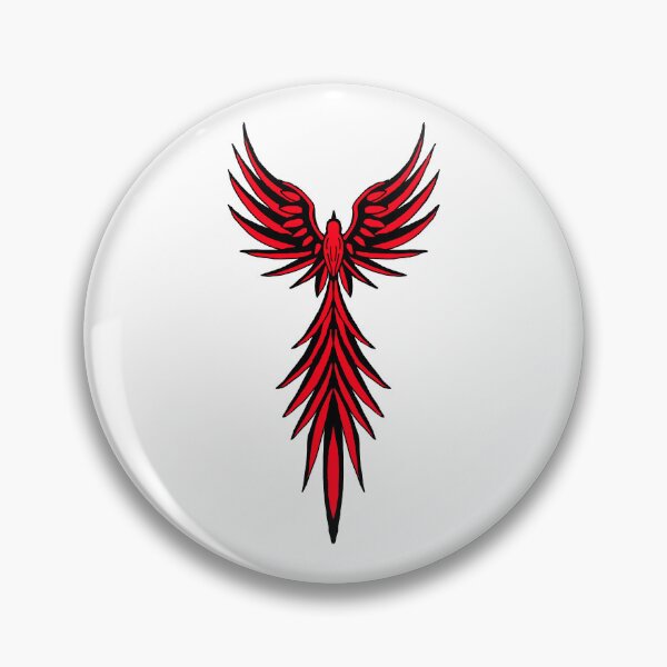 Item preview, Red Phoenix Tribal Fire Bird designed and sold by URSM.
