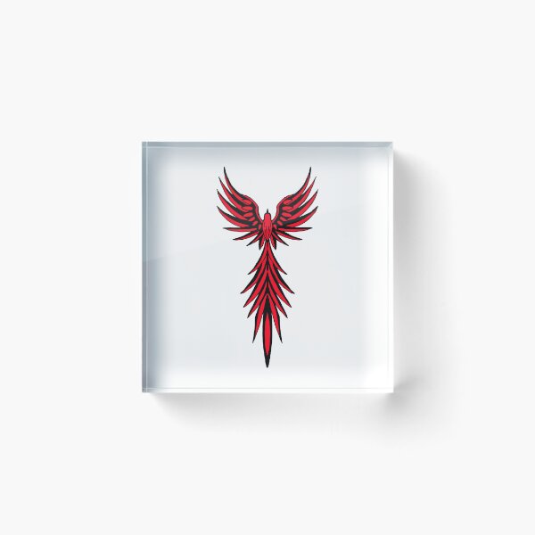 Item preview, Red Phoenix Tribal Fire Bird designed and sold by URSM.