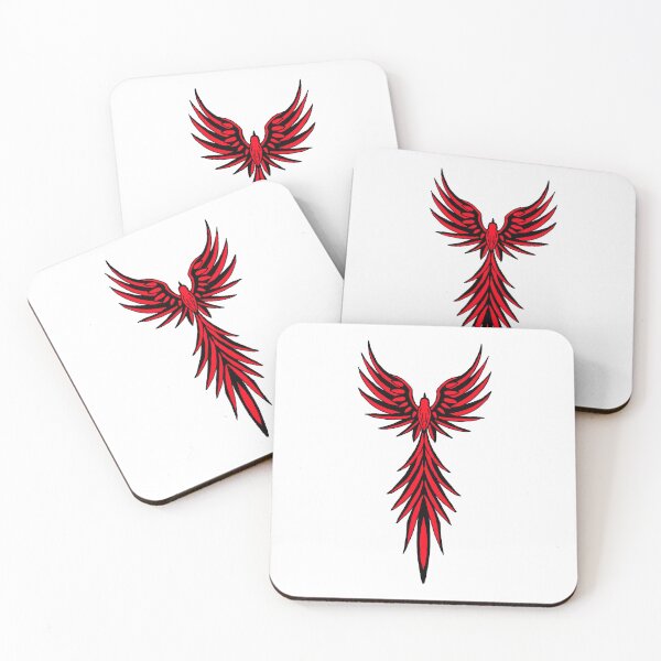 Item preview, Red Phoenix Tribal Fire Bird designed and sold by URSM.
