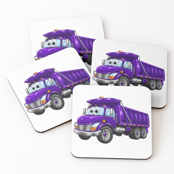 Item preview, Purple Dump Truck Cartoon designed and sold by Scott Hayes.